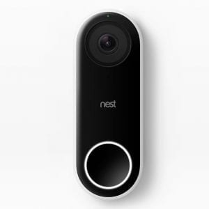 A smart doorkbell camera.