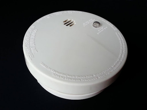 A smoke detector.
