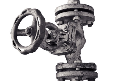 A water main valve.