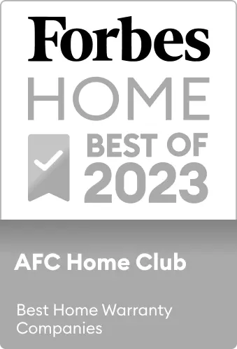 An award for Best of Home Warranty from Forbes Home Advisor.